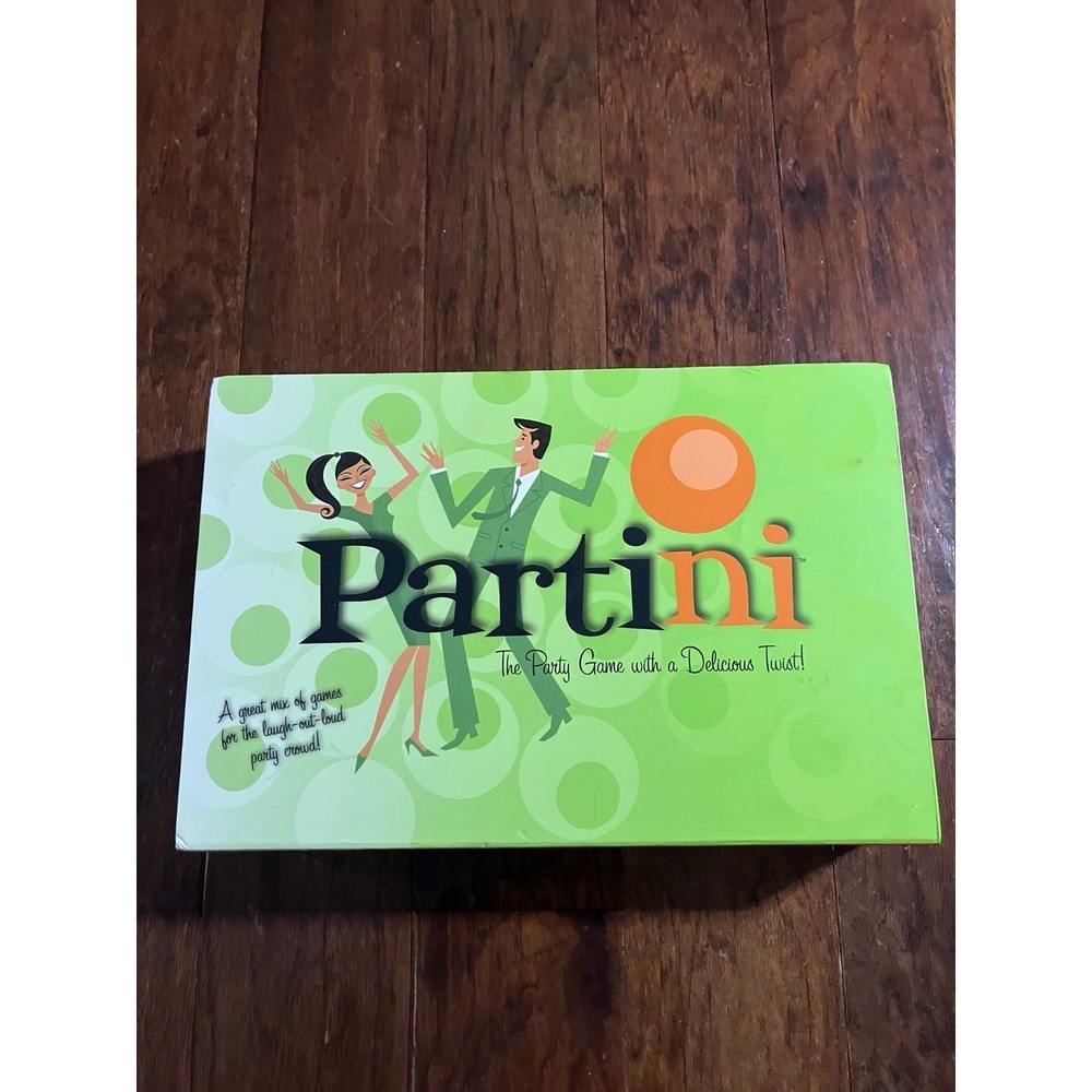PARTINI PARTY GAME Parker Brothers Adult Board Game Drinking  Complete GAME
